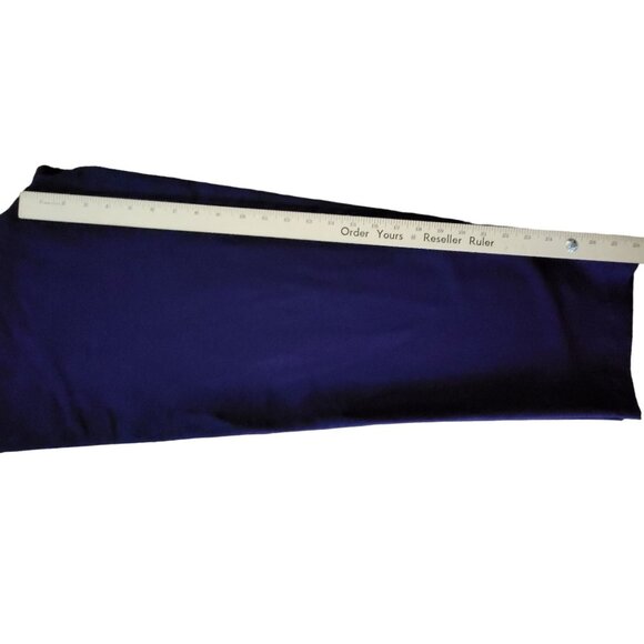 Eileen Fisher Womens Silk Wool Blend Pants M Purple Workwear Lightweight - Picture 12 of 16